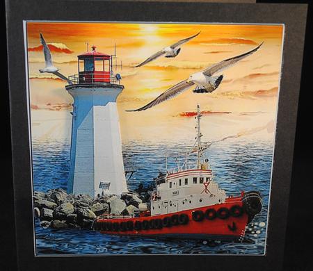 Ocean Scenic Lighthouse Mini Kit by Yvonne Middleton