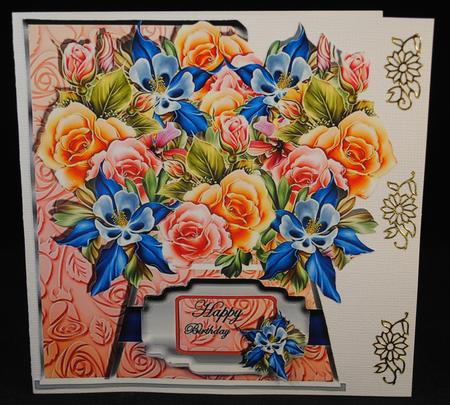 Hand-tied Bouquet - Celebration of Summer - Over the Edge by Yvonne Middleton