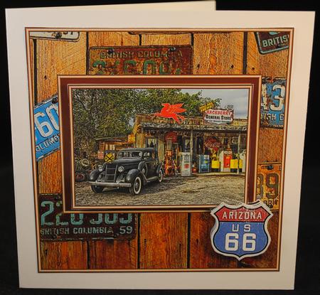 Route 66 by Yvonne Middleton