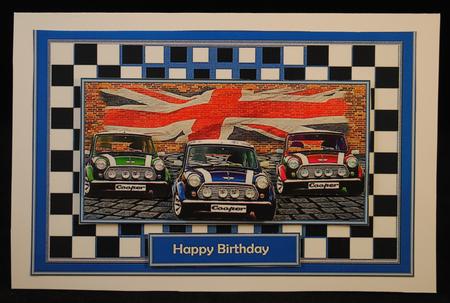 Mini Cooper Invasion by Yvonne Middleton