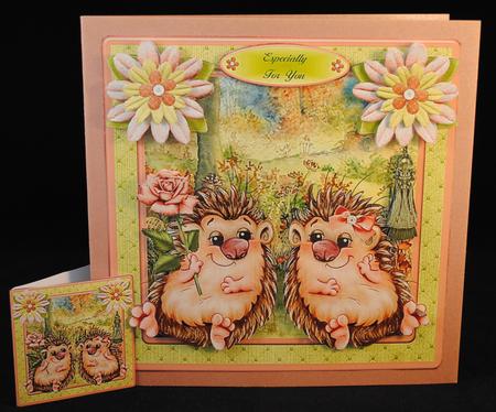 Hedgehog Love Mini Kit - Valentine / Anniversary by Yvonne Middleton