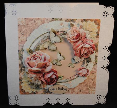 Pink Roses Mini Kit by Yvonne Middleton