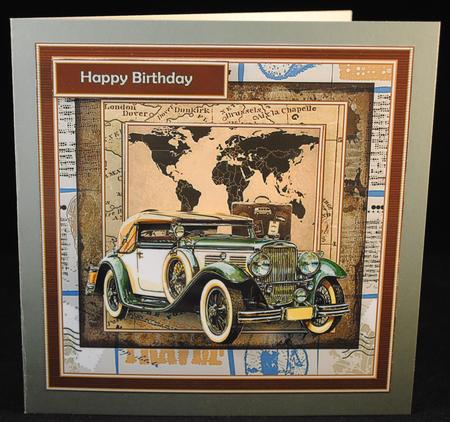 Travel by Vintage Car by Yvonne Middleton