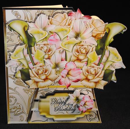 Hand-tied Bouquet - the Wedding Bouquet - Over the Edge by Yvonne Middleton