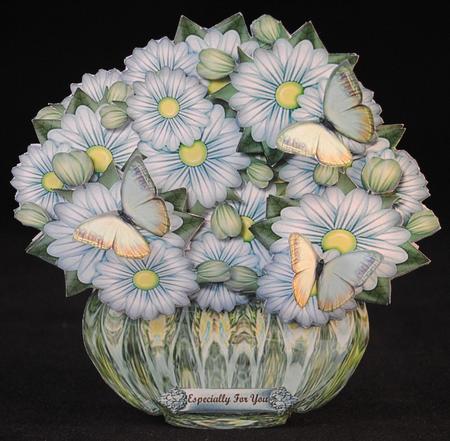 Flowerpot in Vintage Green Minikit by Yvonne Middleton