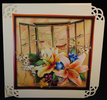 Country Window Lilies Mini Kit by Yvonne Middleton