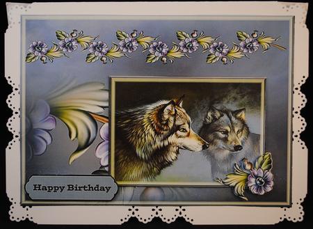 Wolfs by Yvonne Middleton