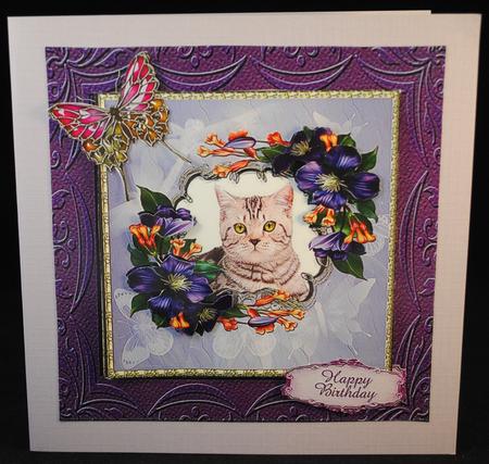 Kitten Number 6, Six Inch Topper by Yvonne Middleton
