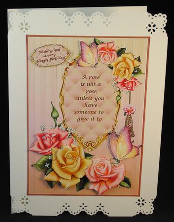 Roses for Someone Special by Yvonne Middleton