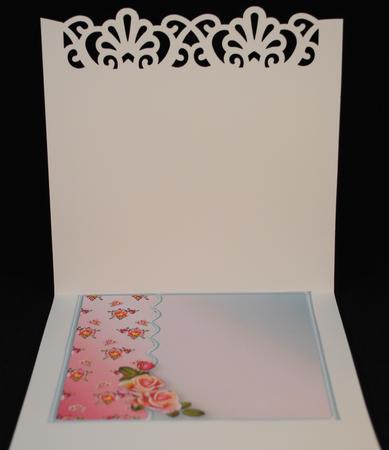 Teatime and Roses Insert by Yvonne Middleton