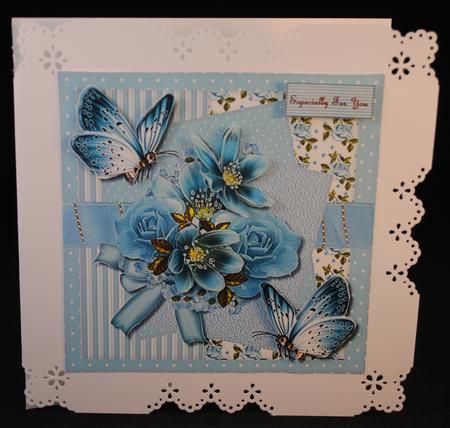 Bleu Symphony Quick Card by Yvonne Middleton
