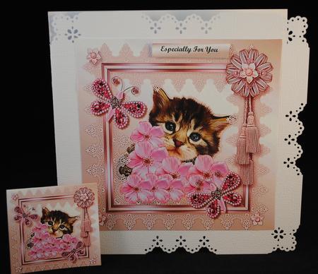 Kitty in Pink by Yvonne Middleton