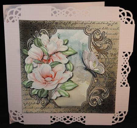 Sympathy Magnolia Blossoms by Yvonne Middleton