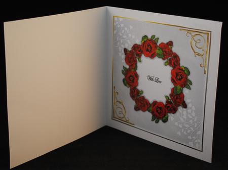 Golden Wedding Anniversary - Insert by Yvonne Middleton