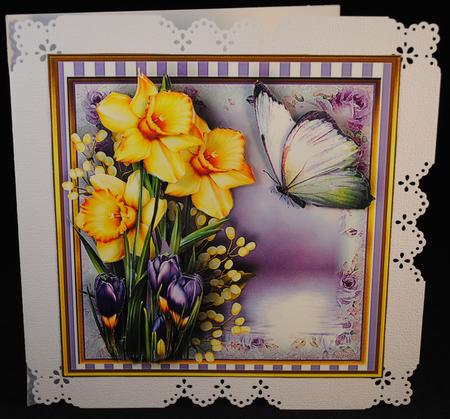 Hope Springs Card Front Kit by Yvonne Middleton
