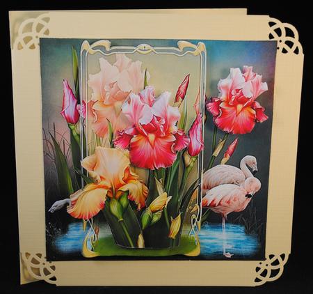 Flamingo Spring Blooms Mini Kit by Yvonne Middleton