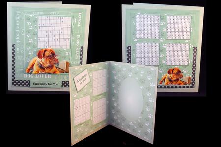 Sudoku Fun - Cute Dog by Yvonne Middleton