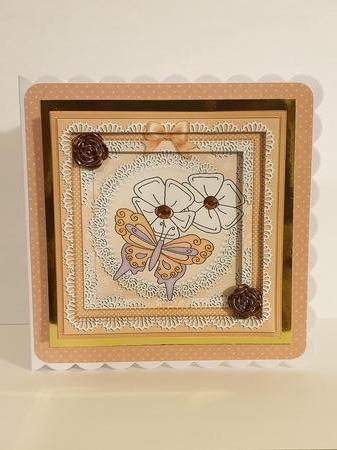 Fluttery Butterfly - Tunnel Topper by Zoe Metcalfe