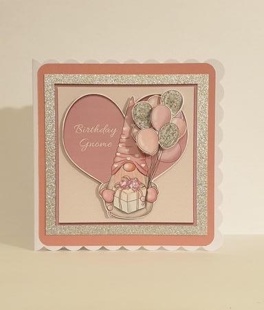 Birthday Gnome 01 by Zoe Metcalfe