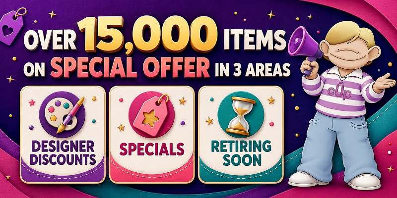 15000 items on special offer