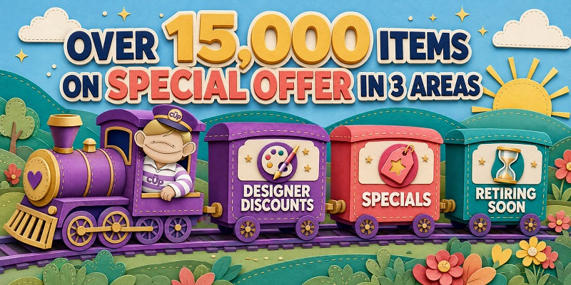 15000 items on special offer