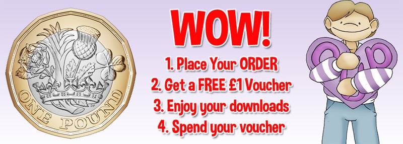 free vouchers weekend