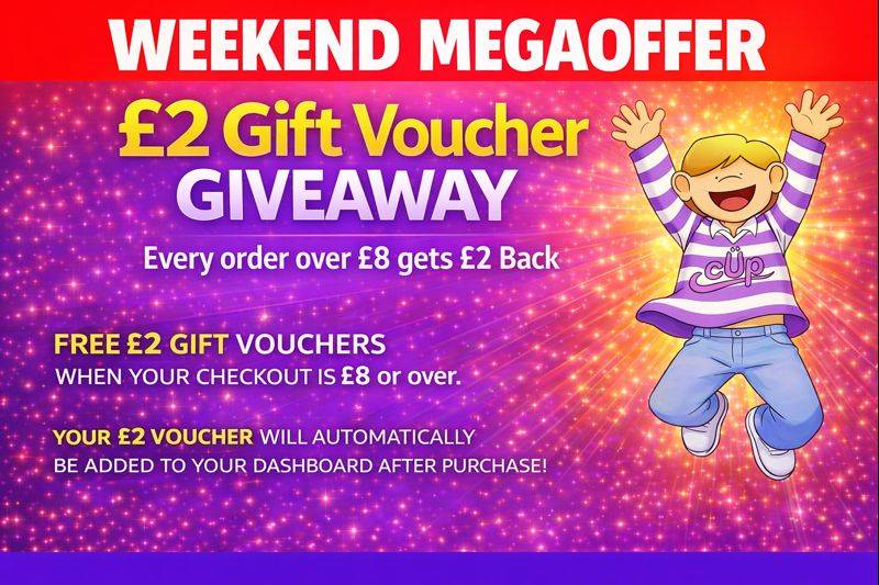 £2 voucher weekend