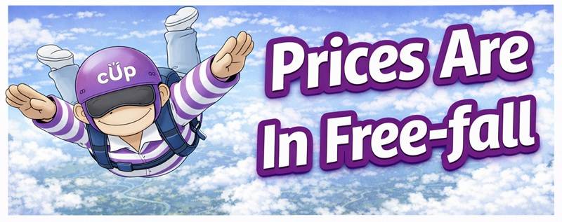 prices in free fall