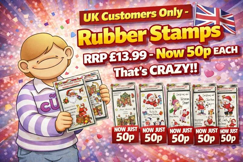 50p rubber stamps