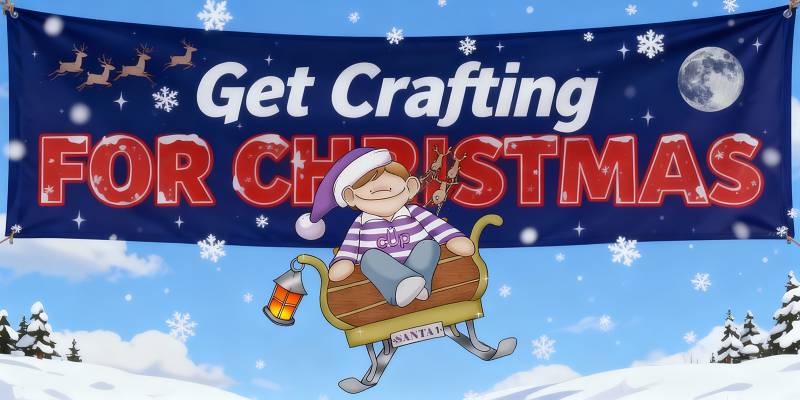 christmas crafting