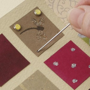 A Card with Mosaic Pictures