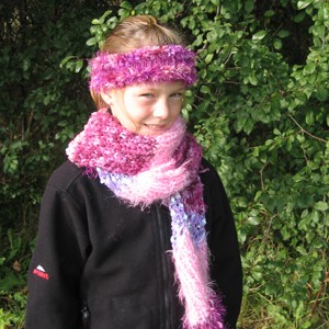 Headband and scarf