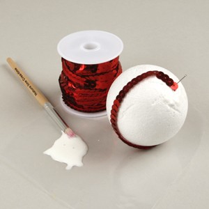 Christmas sequin ball