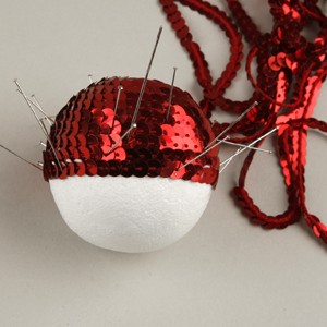 Christmas sequin ball