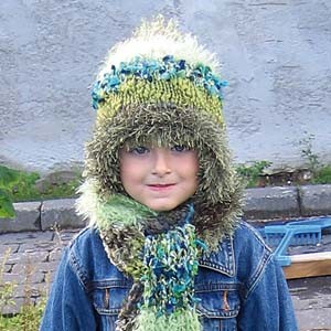 Hat and scarf - 92037