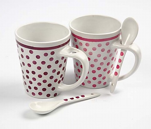 Porcelain with Dots