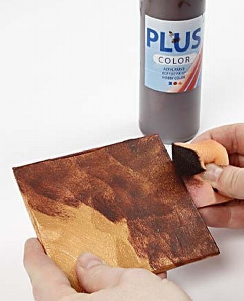 Patinating with Plus Color on Ornaments
