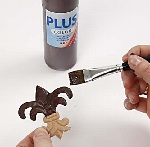 Patinating with Plus Color on Ornaments