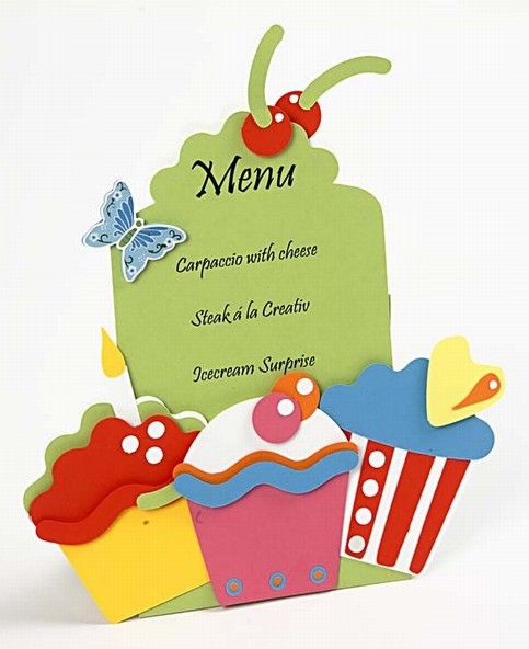 Cup Cake Invitations