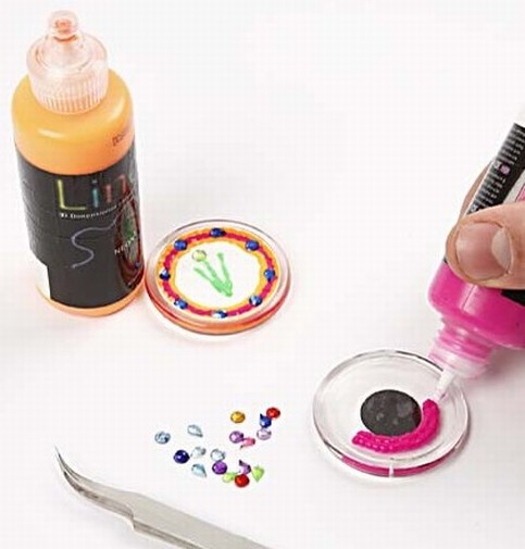 Fridge Magnets with Rhinestones