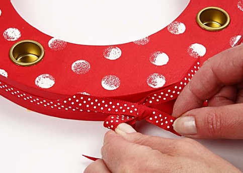 An Advent Candle Holder