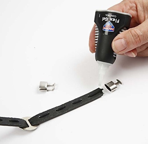 A Leather Bracelet with a Jewellery Buckle