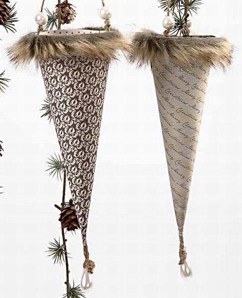 A Cone with Faux Fur