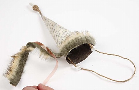 A Cone with Faux Fur