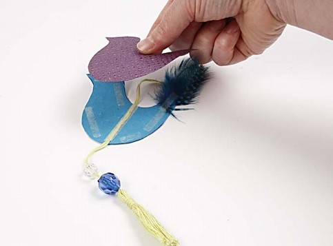 A Sixties Bird Hanging Decoration