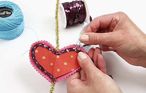 Paper and Felt Hearts