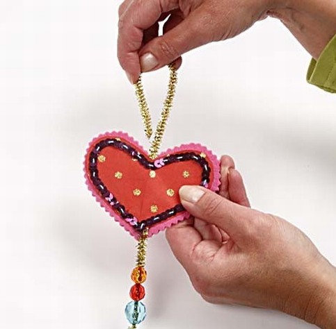 Paper and Felt Hearts