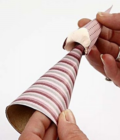 Cone Pixies from Vivi Gade Design Paper and Silk Clay