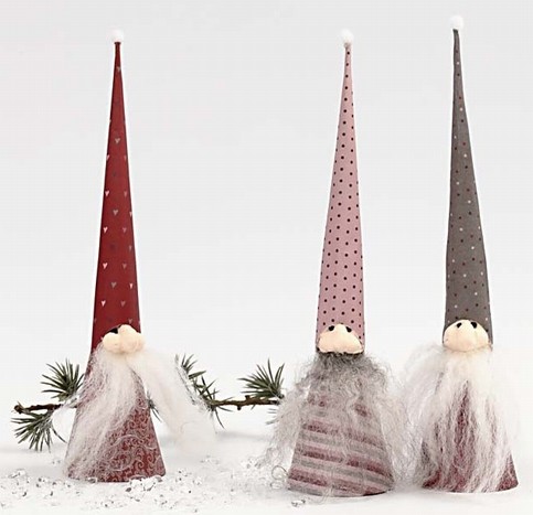 Kegleniser i Vivi Gade Design papir og Silk Clay