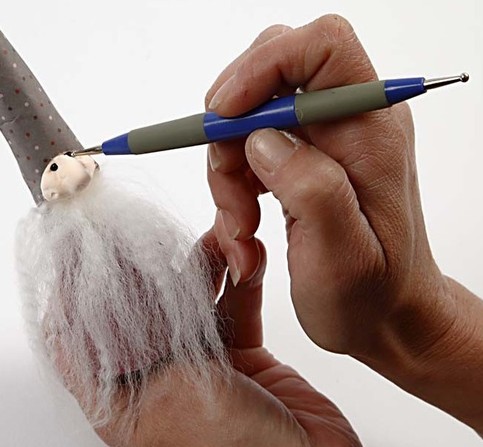 Kegleniser i Vivi Gade Design papir og Silk Clay